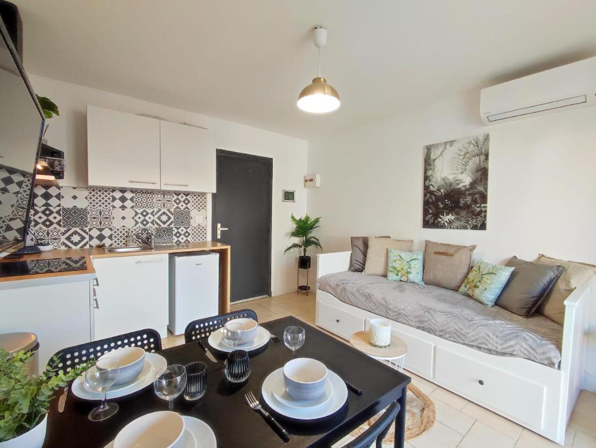 Appartement Avec Jardin Privatif A 300M De La Plage *2* Canet-en-Roussillon Luaran gambar