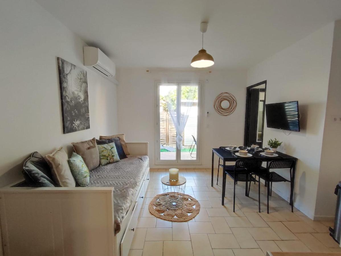 Appartement Avec Jardin Privatif A 300M De La Plage *2* Canet-en-Roussillon Luaran gambar
