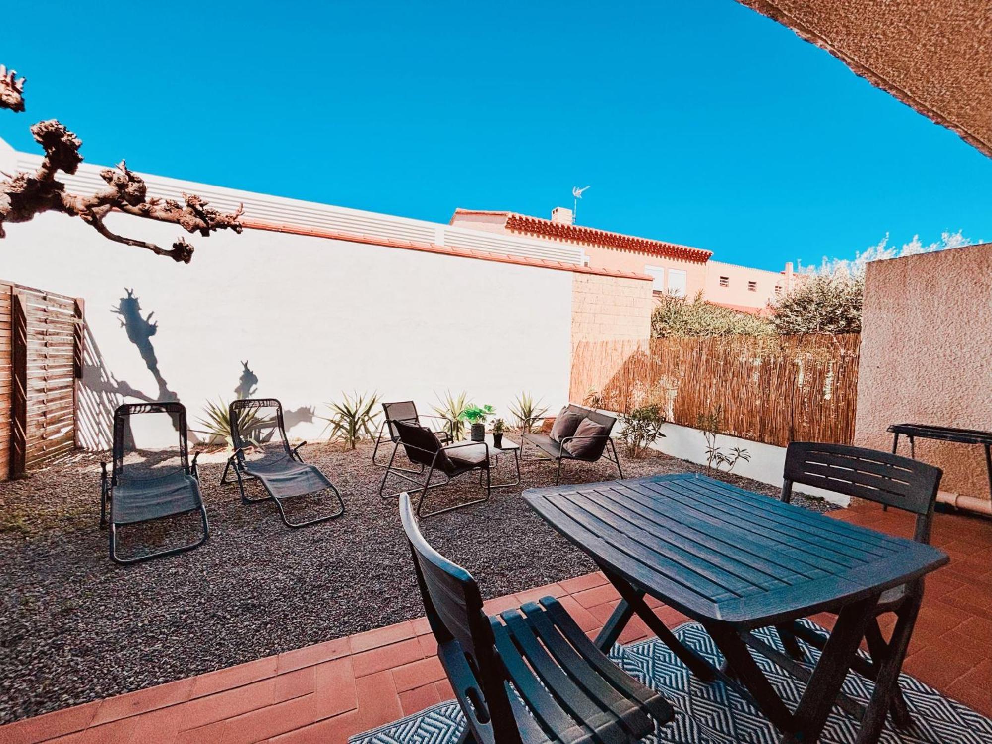 Appartement Avec Jardin Privatif A 300M De La Plage *2* Canet-en-Roussillon Luaran gambar